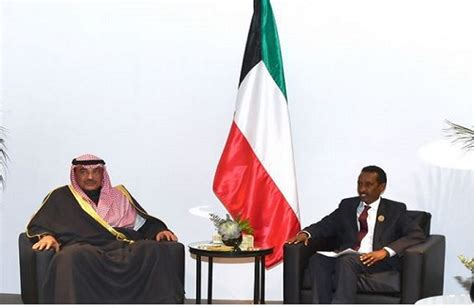 The Somalia Foreign Minister Holds Talks With His Kuwait Counterpart