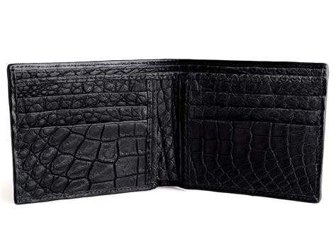 Crocodile Leather Wallet Mens Classic Wallet Real Mens Wallets