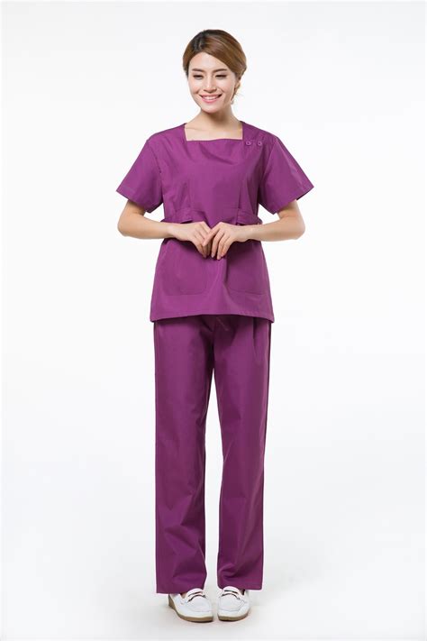2015 oem scrub sets cotton ladies hospital scrubs medical nursing doctor scrub set uniform hot