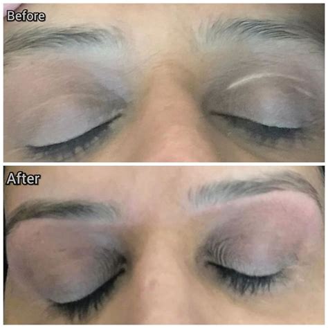 Before And After Of An Eyebrow Tidy Up Beauty Services Beauty Eyebrows