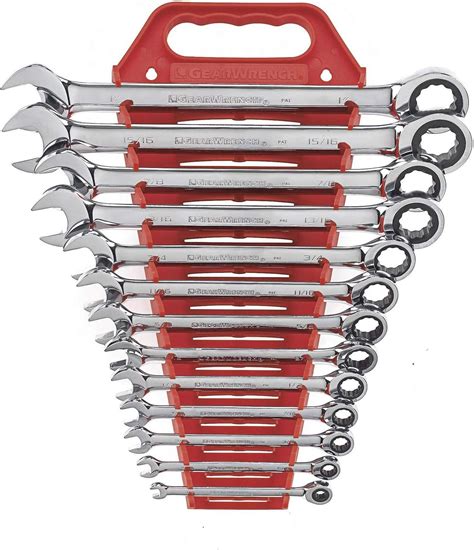 34 Pieces Gearwrench 85034 Saemm Ratcheting Wrench Set Wrench Sets