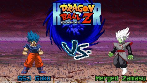 Ssj Goku Vs Merged Zamasu Z2i Hyper Dragon Ball Z Z2i Pack Youtube