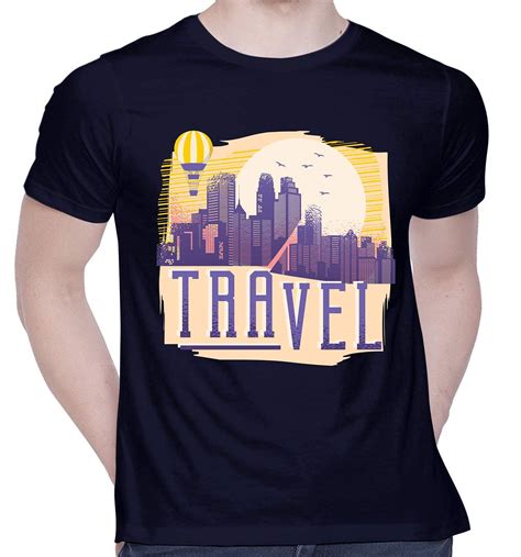 Buy Creativit Graphic Printed T Shirt For Unisex Travel Destination