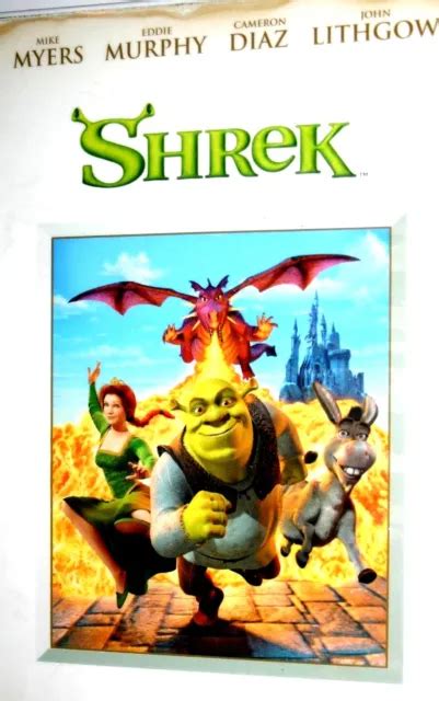 SHREK SPECIAL EDITION VHS Video Tape Animated Feature Film 2002