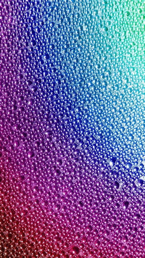 Colorful Raindrops On Glass Iphone 6 6 Plus And Iphone 5