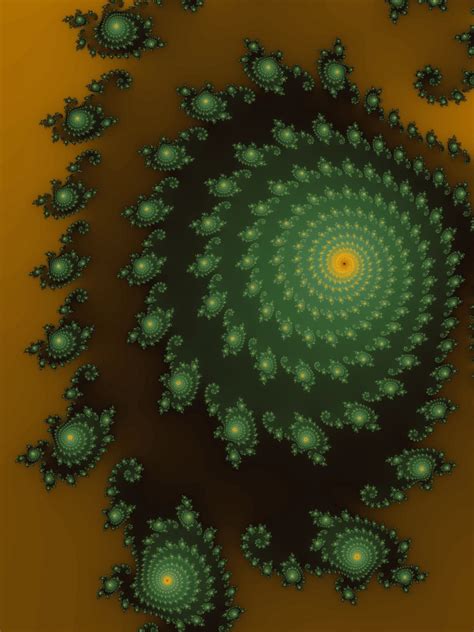 Green Fractal Spiral Free Stock Photo Public Domain Pictures