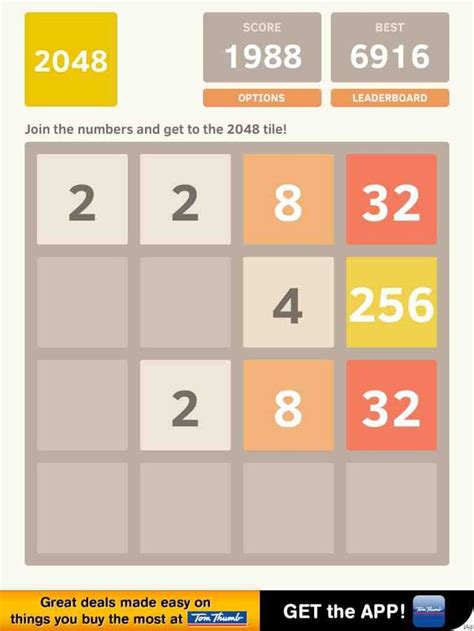 I Was Playing 2048 Today When This Happened Notinteresting
