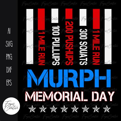 Murph Memorial Day 2023 Svg Feyascreative
