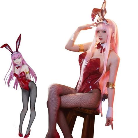 Darling In The Franxx Zero Two Bunny Girl Cosplay Costume 02 Sexy Wome Cosfun