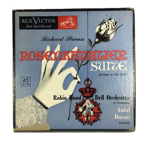 Strauss Rosenkavalier Suite Rca Victor Red Seal Records 45 Rpm Vinyl Box Set Ebay