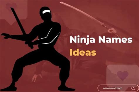 175 Ninja Names That Unleash Your Inner Warrior Nameswolf