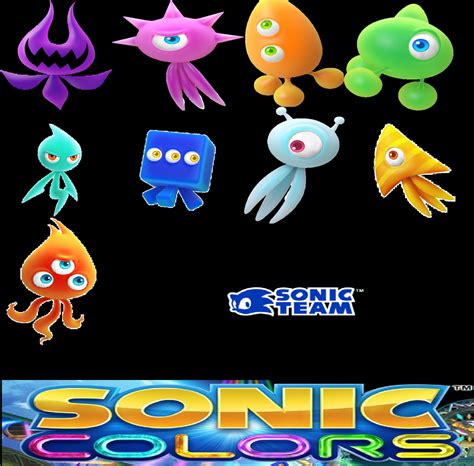 sonic colors wisps by mephiles-the-dark321 on DeviantArt