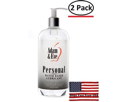2 Pack Adam And Eve Personal Water Based Lubricant 16 Oz Stacksocial