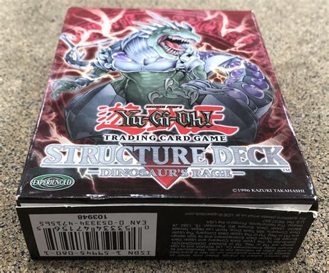 Yu Gi Oh Dinosaurs Rage Structure Deck Sealed Trading Card Game 1st