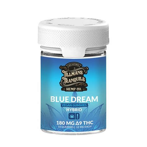 Blue Dream Delta 9 Thc Gummies 180mg Hybrid The Hot Box Dispensary