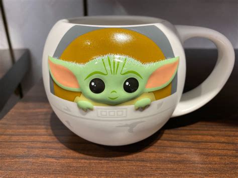 Photos New Baby Yoda The Child Mug Drifts Into Walt