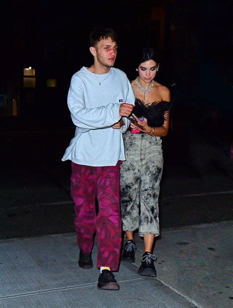 They were spotted looking cosy on a date in malibu last week. DUA LIPA and Anwar Hadid Arrives at Gigi Hadid's House in ...