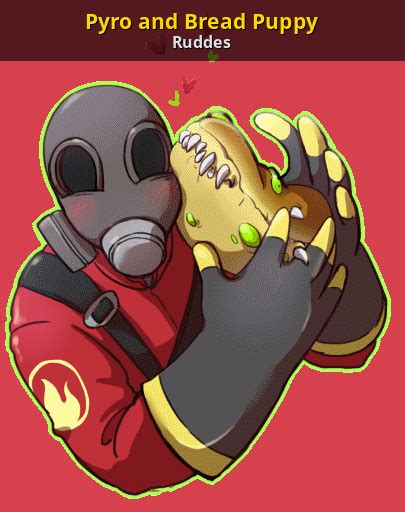 Pyro And Bread Puppy Team Fortress 2 Sprays