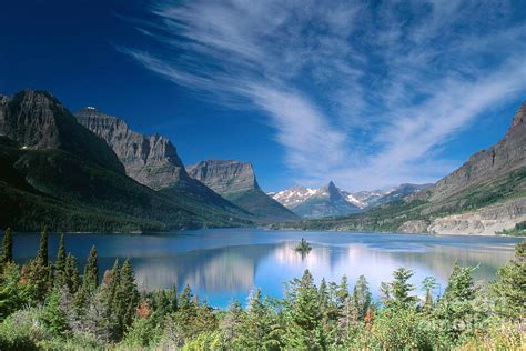 St Mary Lake Glacier National Park Photograph By Art Wolfe