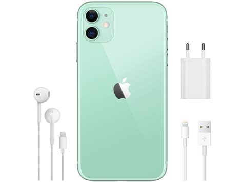Iphone 11 Apple 128gb Verde 4g Tela 61 Retina Câmera Dupla 12mp