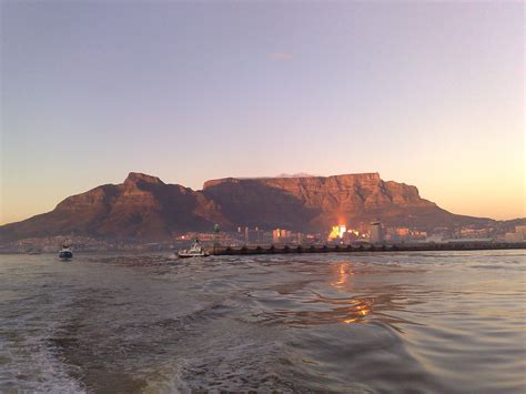 Cape Town From The Atlantic Ocean Abdullah Alshayee Flickr