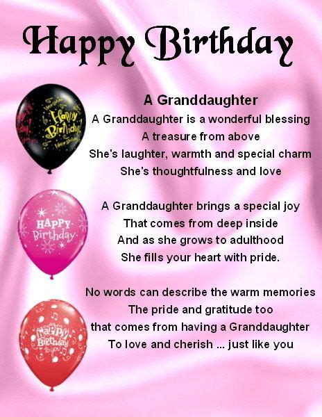 Happy 18th Birthday Granddaughter Quotes Shortquotescc