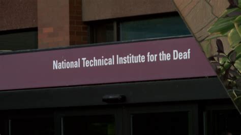 The National Technical Institute For The Deaf Receives A Million Dollar