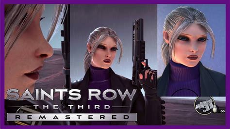 Saints Row The Third Remastered Beautiful Blonde Female Character
