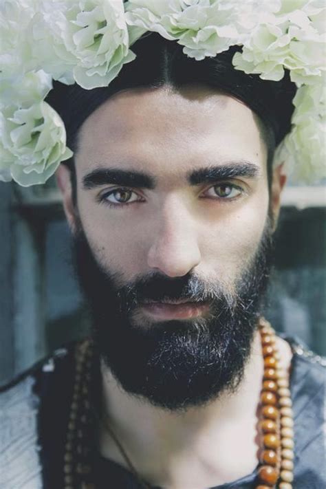Greek Beard Beard Flower Beard Beard No Mustache