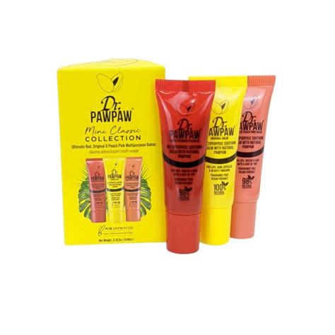 Dr Paw Paw Mini Classic Collection Set Trio 10ml Red Peach And Original On Onbuy