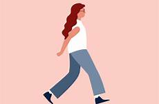 lady walking walk gif cycle dribbble icon animate linkedin advertisement wanted inspired ad