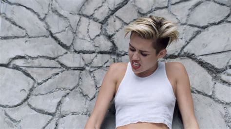 Miley Cyrus Wrecking Ball Video Stills GotCeleb