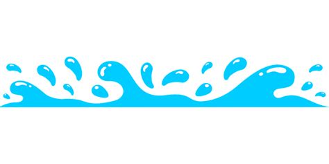 สาด หยด น้ำ กราฟิกแบบเวกเตอร์ฟรีบน Pixabay