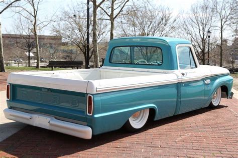 Bagged Restomod 1965 Ford F 100 Custom Truck For Sale