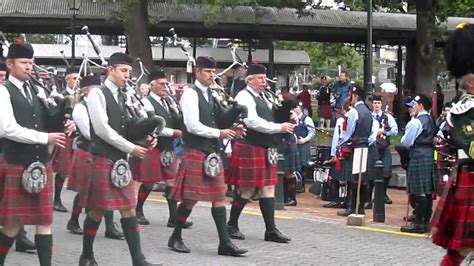 Bagpipes In Downtown Dunedin Youtube