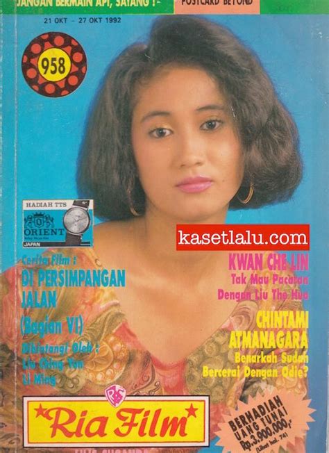 Majalah Ria Film Edisi 958 21 Okt 27 Okt 1992 Cover Lilis Suganda