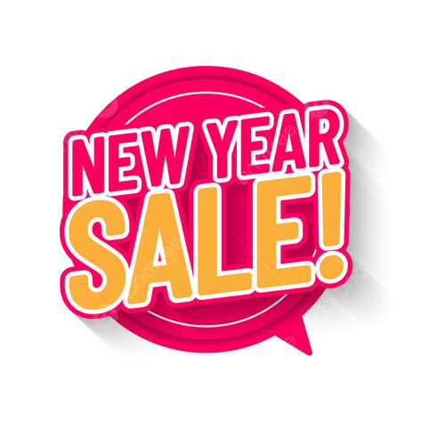 New Years Sale Vector Png Images New Year Sale New Year Sale