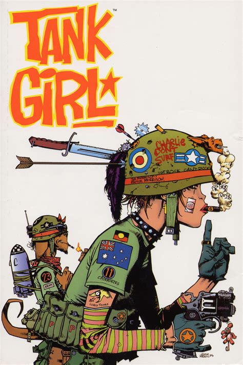 Tank Girl By Jamie Hewlett Scrolller