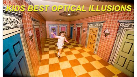 Best Funny Optical Illusions Детская Лучший Забавные