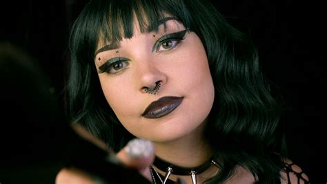 Asmr Goth Girl Gives You A Goth Makeover Youtube