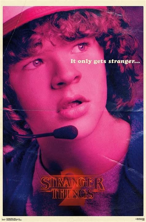 Stranger Things 2 Dustin Poster 22 X 34 Inches Posterazzi