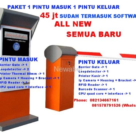 Jual Paket Sistem Parkir Manless System Lengkap Kota Yogyakarta