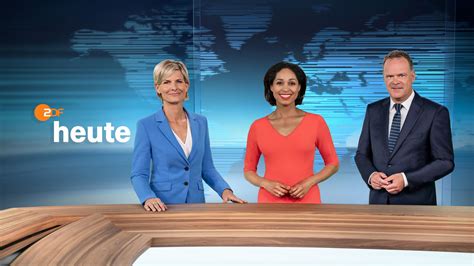 ZDF-Nachrichten heute erstmals in erneuertem Design