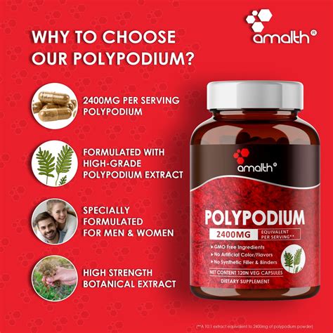 Polypodium Leucotomos Extract Powder 120 Capsulesnn Amalth