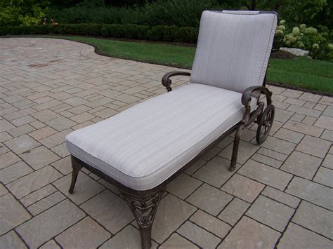 Savings spotlights · everyday low prices · curbside pickup Oakland Living Cast Aluminum Chaise Lounge on Wheels with ...