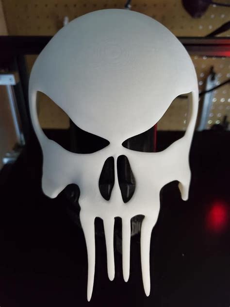 3d Printing Punisherskullmask Made With Ender 5 Plus・cults