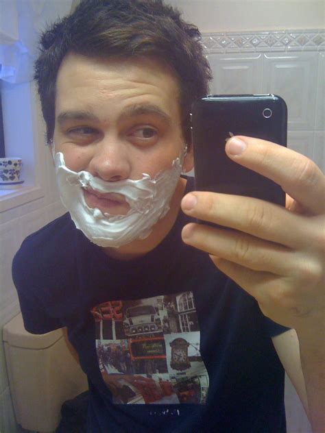 Guys With Iphones Shaving Part 2 Shaving Face Blog
