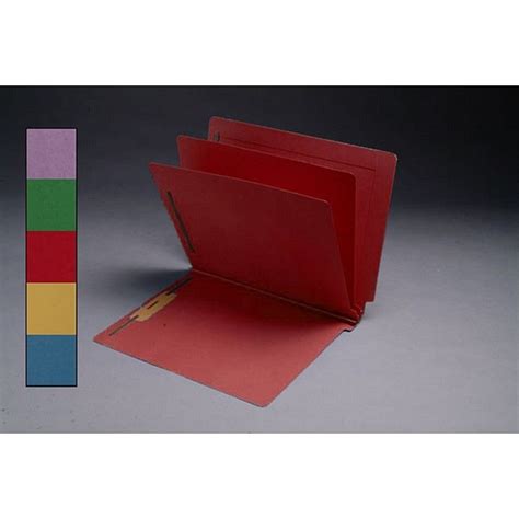 14pt Color Classification Folders Full Cut End Tab Letter Size 2