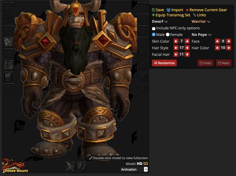 Item Highlights From Patch Build Dwarf Armor In Dressing
