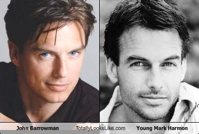 John's mother was a singer and his father was employed by the john barrowman's carrer. John Barrowman Totally Looks Like Young Mark Harmon ...